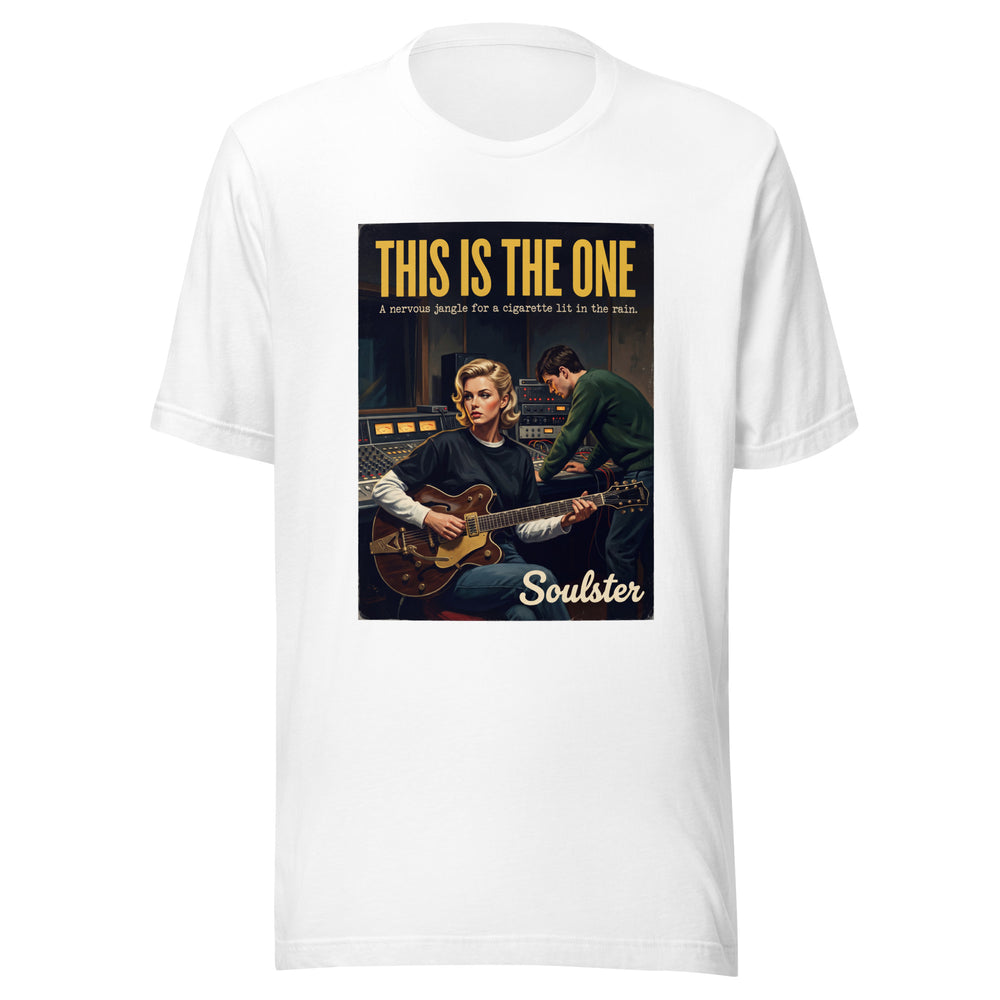 Soulster premium studio edition graphic t-shirt inspired by the timeless music legacy of This Is The One.