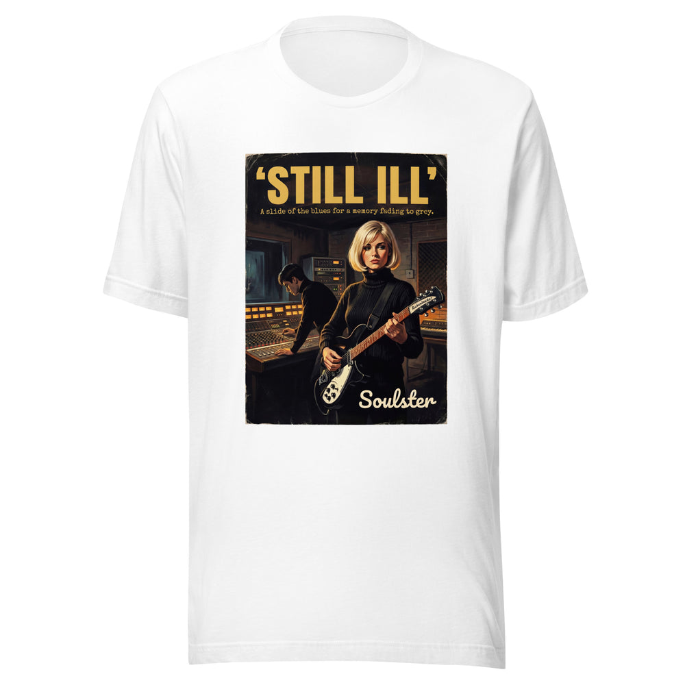 Soulster premium studio edition graphic t-shirt inspired by the timeless music legacy of Still Ill.