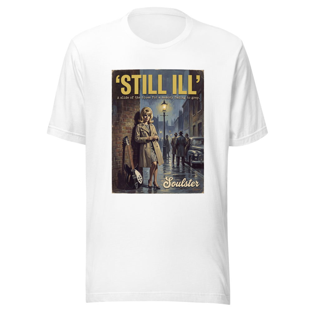 Soulster premium studio edition graphic t-shirt inspired by the timeless music legacy of Still Ill T-Shirt - Paperback Edition.