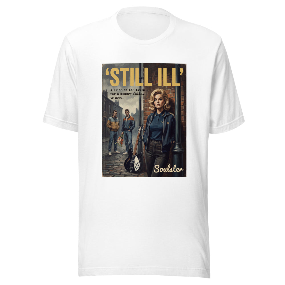 Soulster premium studio edition graphic t-shirt inspired by the timeless music legacy of Still Ill T-Shirt - Kitchen Sink Edition.