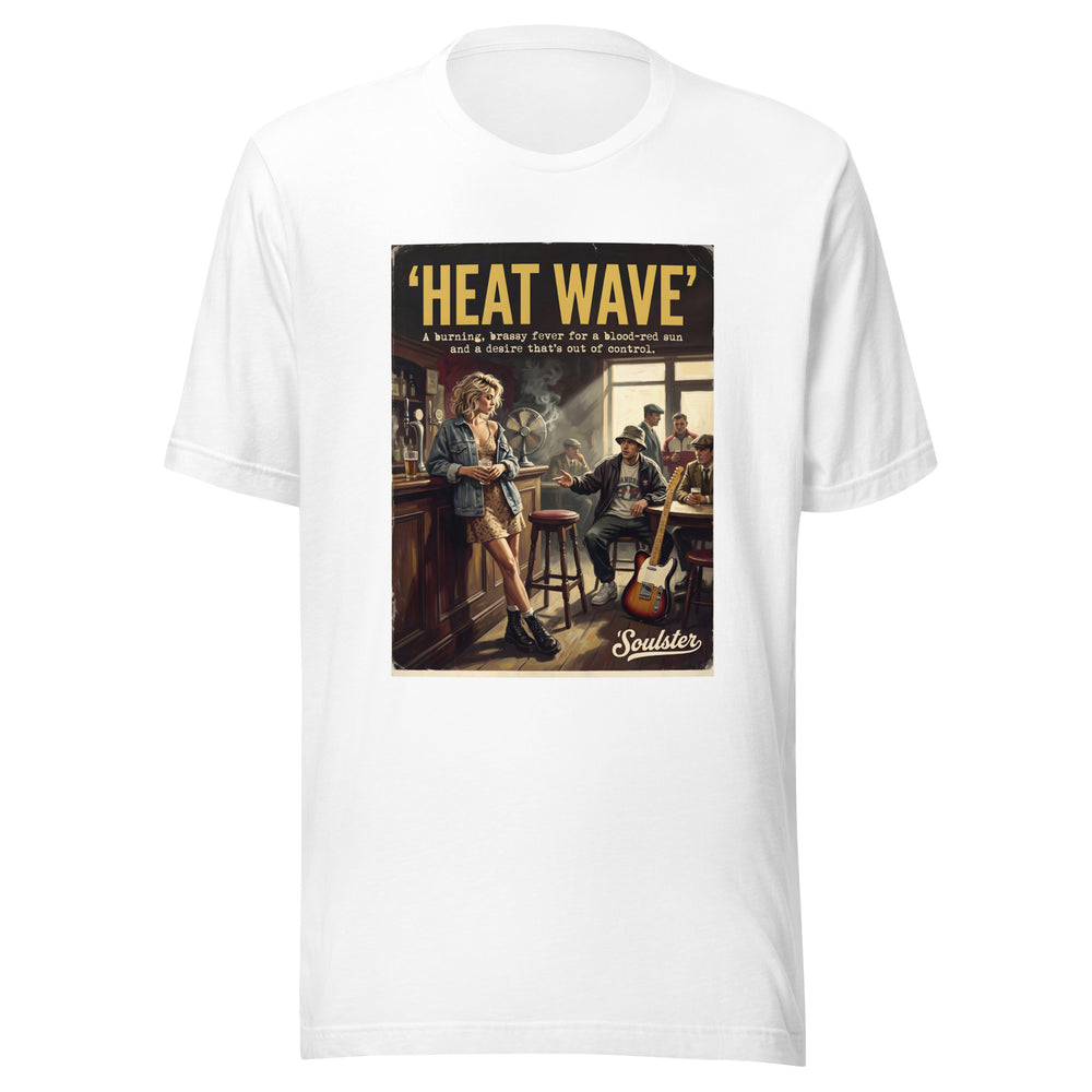 Soulster premium studio edition graphic t-shirt inspired by the timeless music legacy of Heatwave T-Shirt - Northern Life Edition.