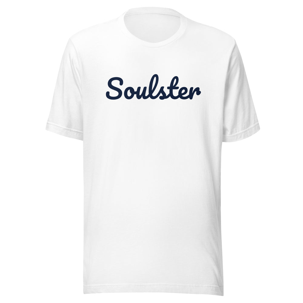 Official Soulster premium t-shirt featuring vintage alternative music brand graphic styling.