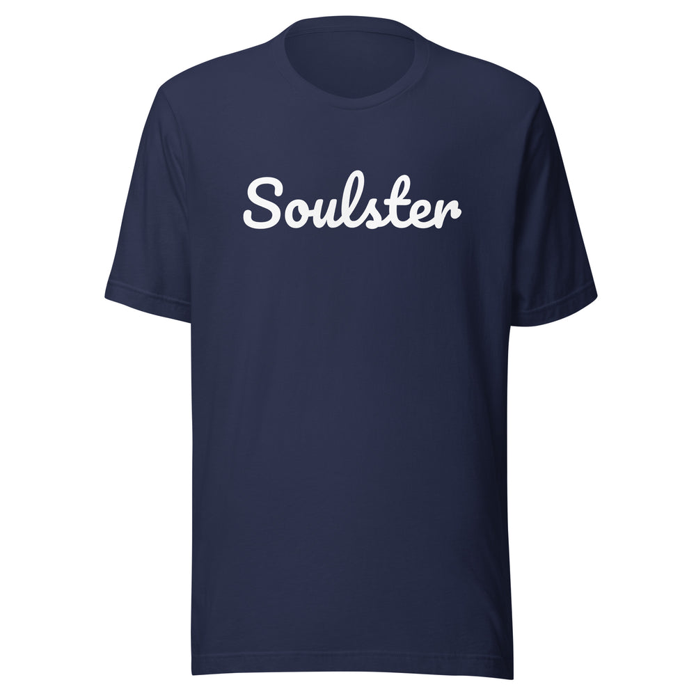Official Soulster premium t-shirt featuring vintage alternative music brand graphic styling.