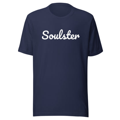 Official Soulster premium t-shirt featuring vintage alternative music brand graphic styling.