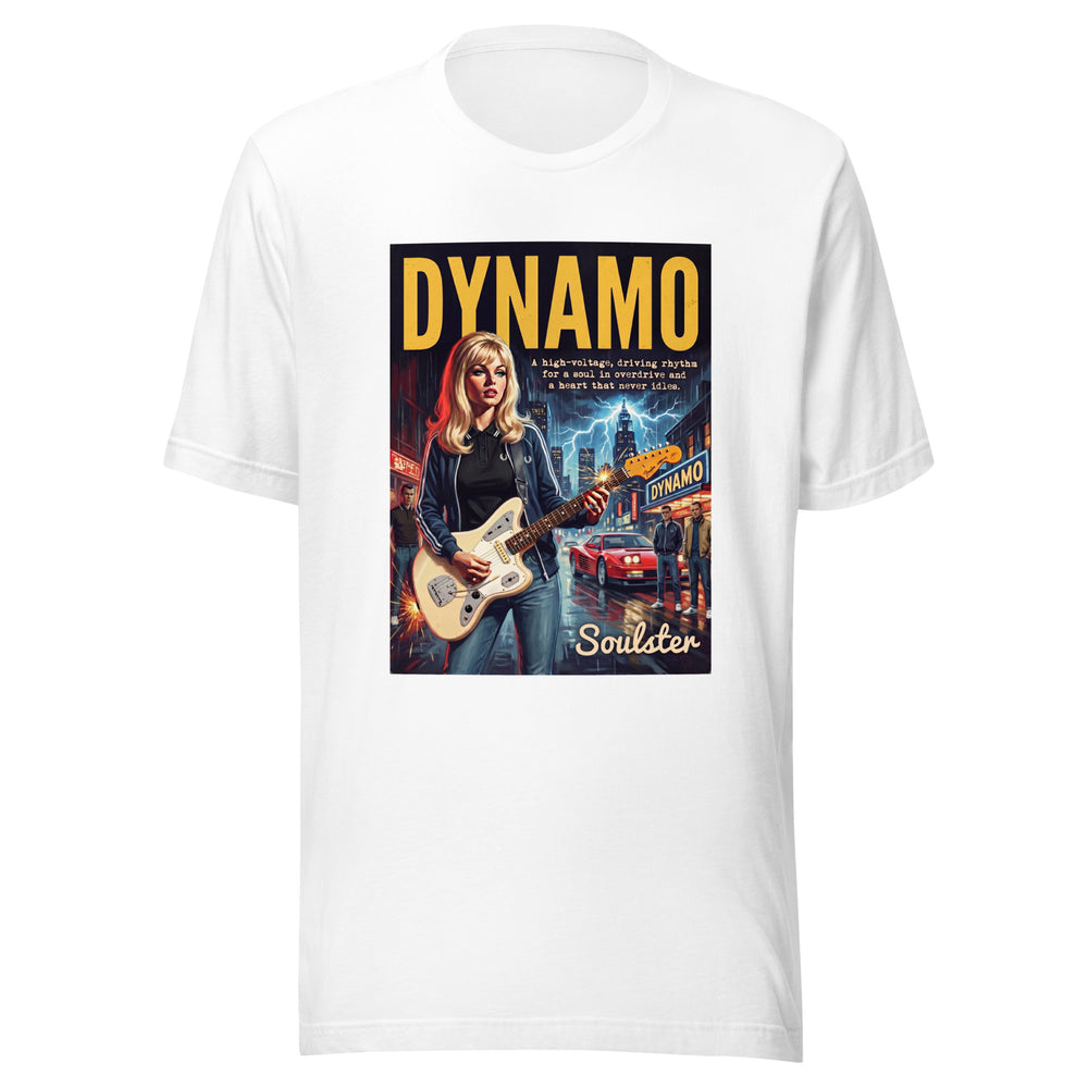 Soulster premium studio edition graphic t-shirt inspired by the timeless music legacy of Dynamo T-Shirt - Kitchen Sink Edition.