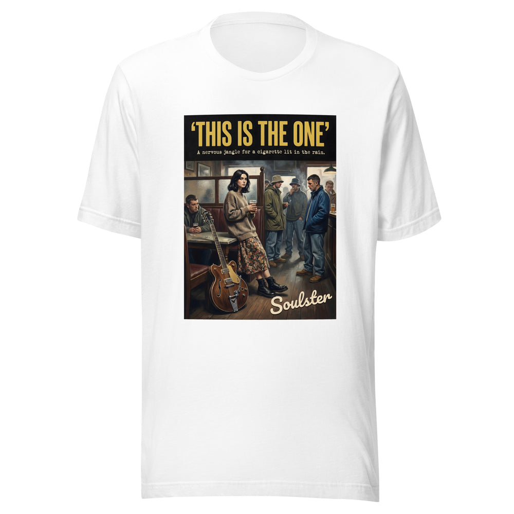 Soulster premium studio edition graphic t-shirt inspired by the timeless music legacy of This Is The One T-Shirt - Northern Life Edition.